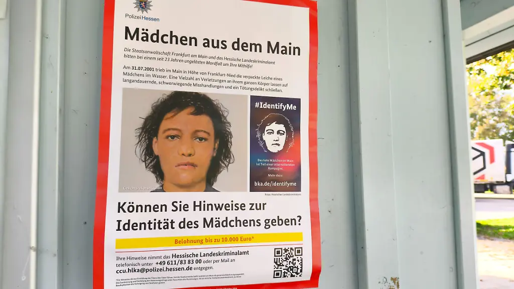 Identität des ‘Mädchens aus dem Main’ gelöst