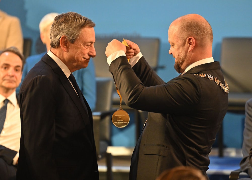 Friedrich Merz und Mario Draghi: Herausforderungen für Europa