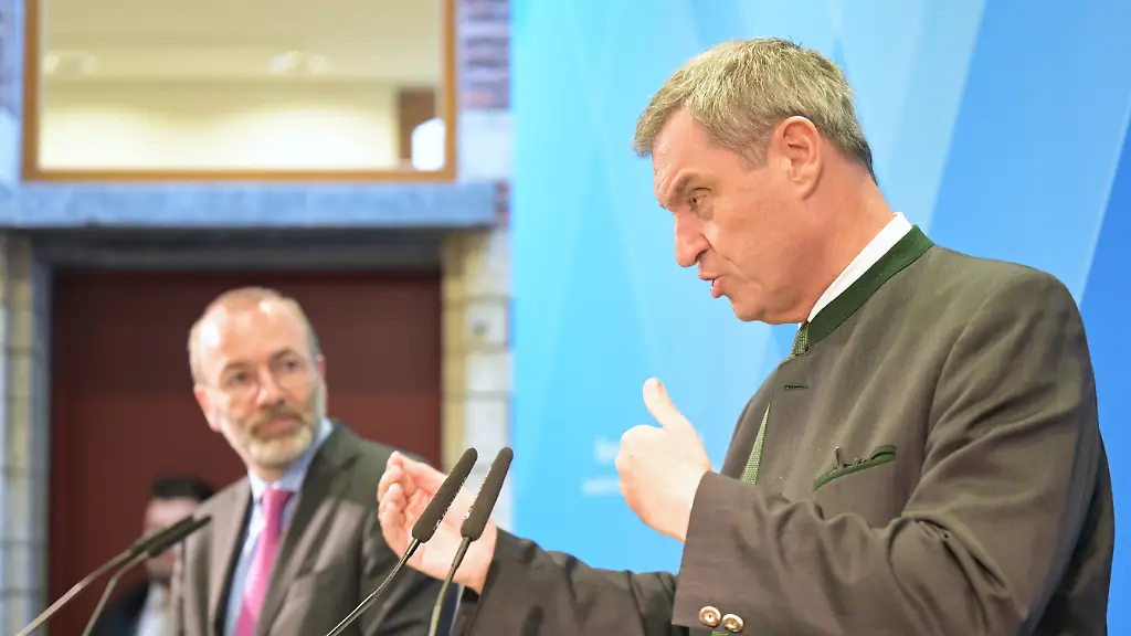 Söder unter Druck durch Webers Kritik an der CSU
