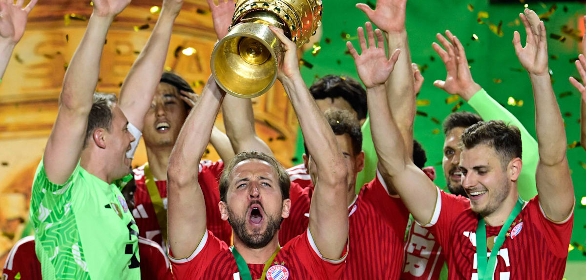 Harry Kane führt FC Bayern München mit Hattrick zum Pokalsieg