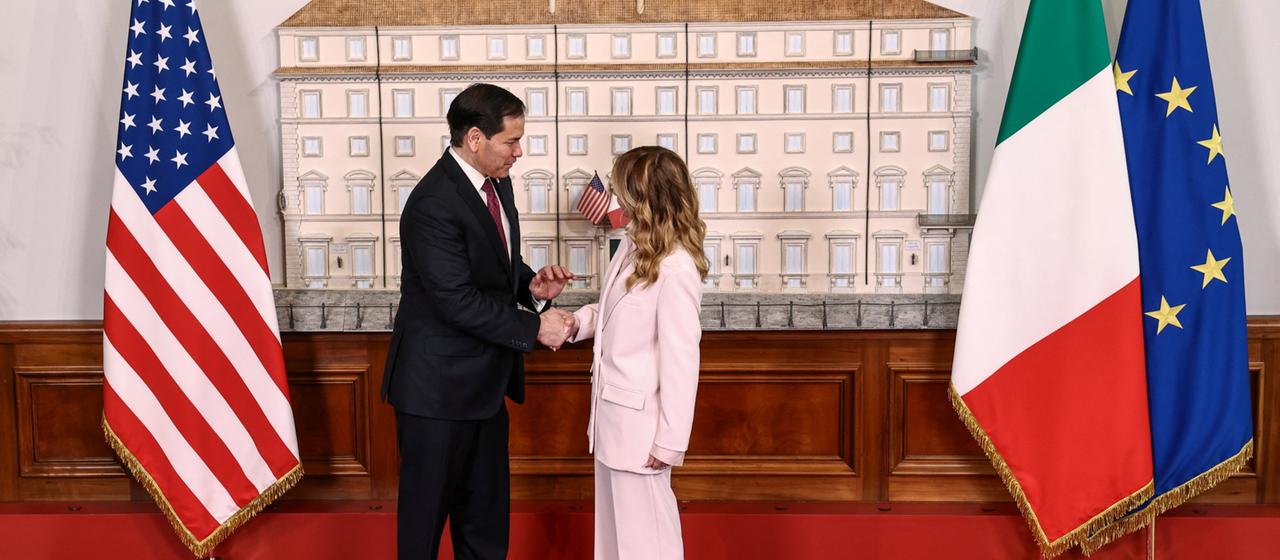 US-Außenminister Rubio in Rom: Diplomatische Bemühungen