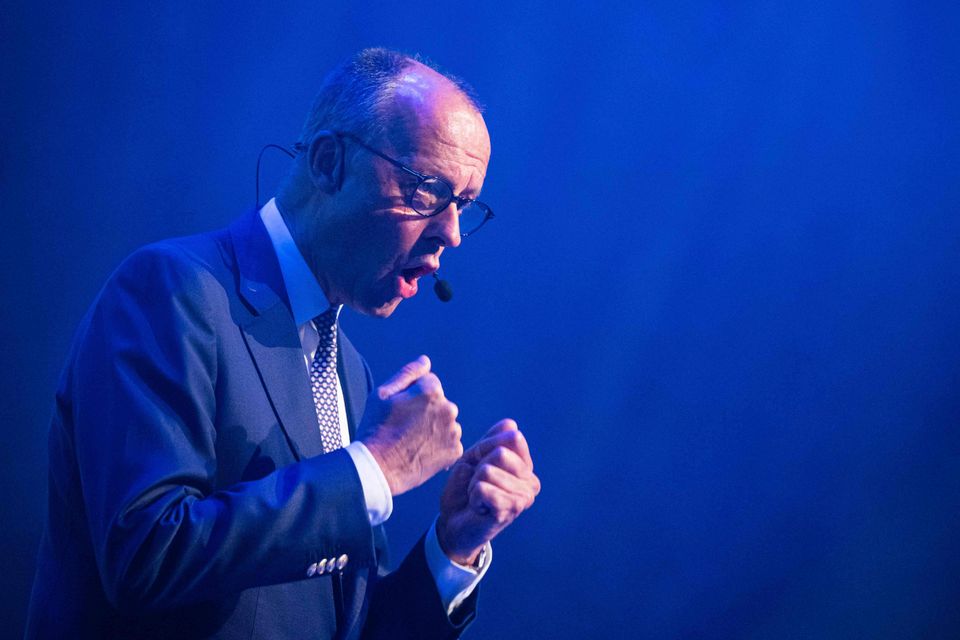 Die Erwartung einer großen Rede von Friedrich Merz