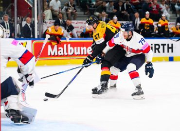 Deutschland feiert Tor-Sieg bei der Eishockey-WM gegen Großbritannien