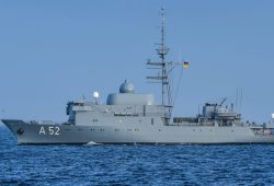 Marine reagiert auf russische Schiffe in der Ostsee