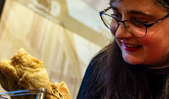 Martina Grabschs plastiniertes Herz erinnert an Transplantation