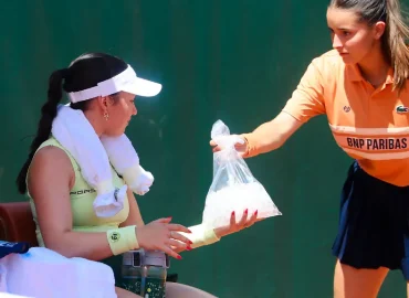 Deutsche Tennisspielerinnen kämpfen mit Hitze bei den French Open