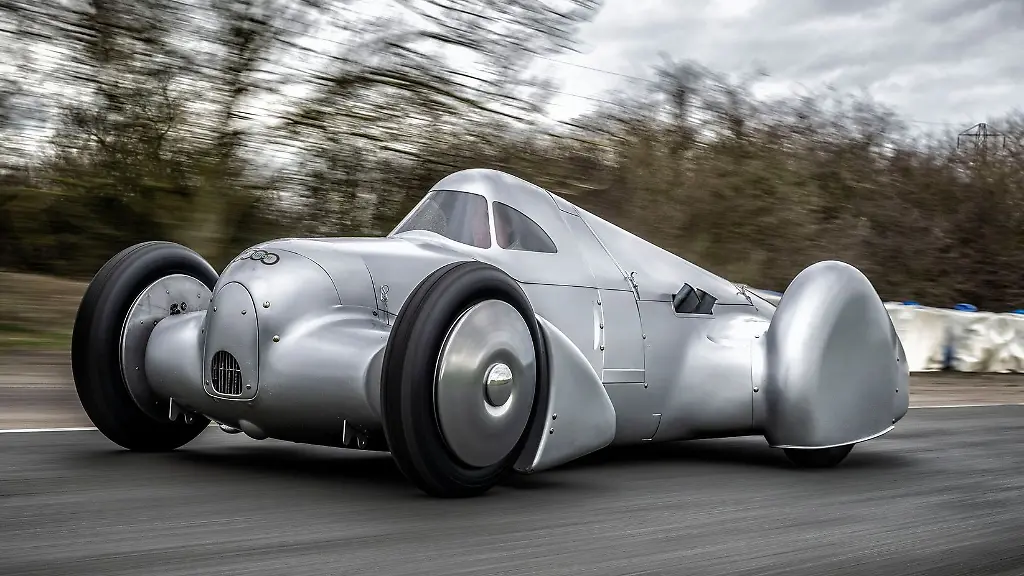 Rekonstruktion des Auto Union Lucca: Ein Silberpfeil kehrt zurück