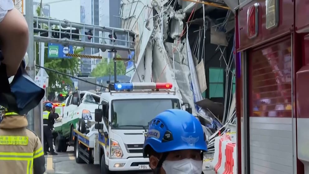 Einsturz einer alten Brücke in Südkorea führt zu Tragödie