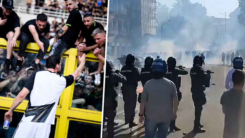 Lebensgefahr und Festnahmen: Juve-Fans fordern Derby-Absage