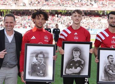 Saisonabschluss beim 1. FC Nürnberg: Verabschiedung von Spielern und Trainern