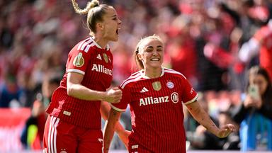 Bayern München gewinnt den DFB-Pokal der Frauen