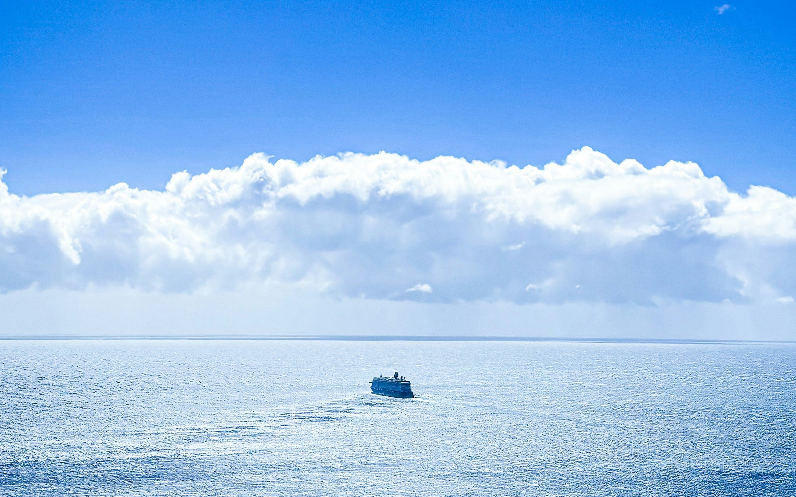 Entspannende Auszeit auf dem Atlantik