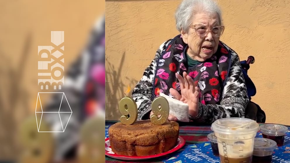 99-jährige Oma begeistert mit Humor
