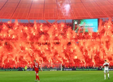 Fans protestieren gegen den DFB beim Pokalfinale