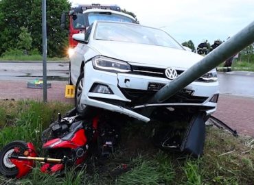 Schwerer Unfall in Brandenburg: Fahrschüler auf Motorrad erfasst