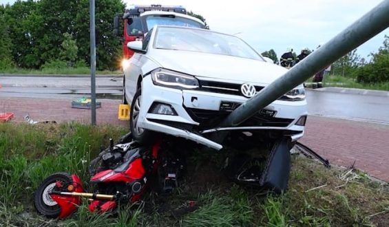 Schwerer Unfall in Brandenburg: Fahrschüler auf Motorrad erfasst