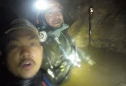 Hoffnungen für Vermisste in überfluteter Höhle schwinden