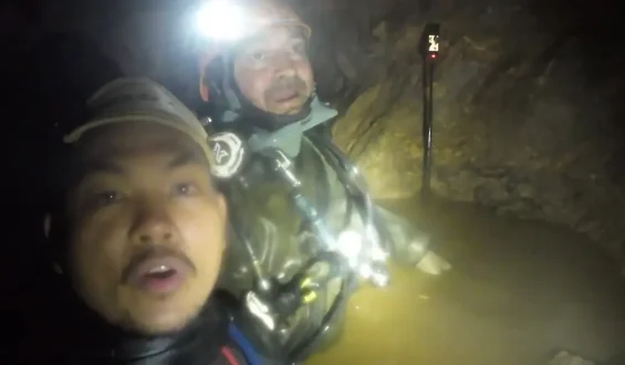 Hoffnungen für Vermisste in überfluteter Höhle schwinden