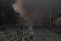 Russland warnt Diplomaten und setzt Kiew erneut unter Beschuss