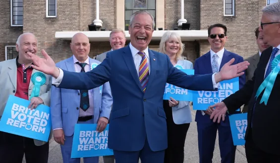 Farage läutet das Ende einer Ära in Großbritannien ein