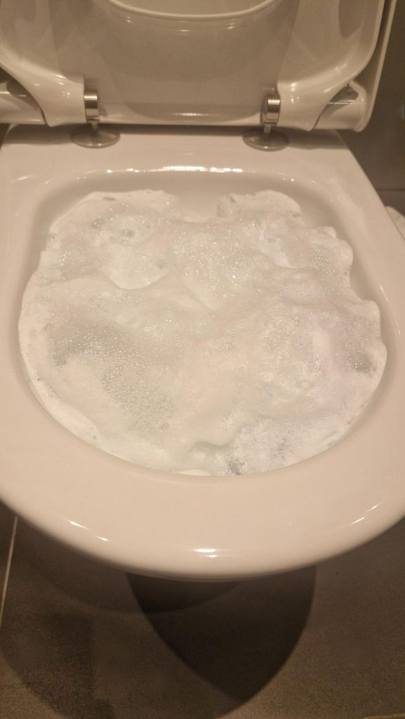 Analyse von Toilettenschaum im Praxistest
