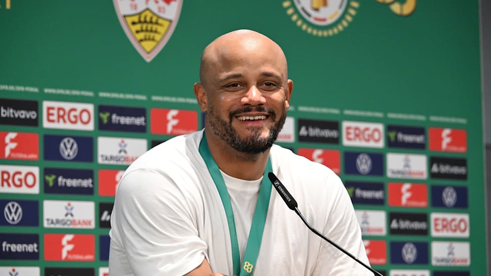 Kompany überrascht Reporter mit Frage zu Harry Kane