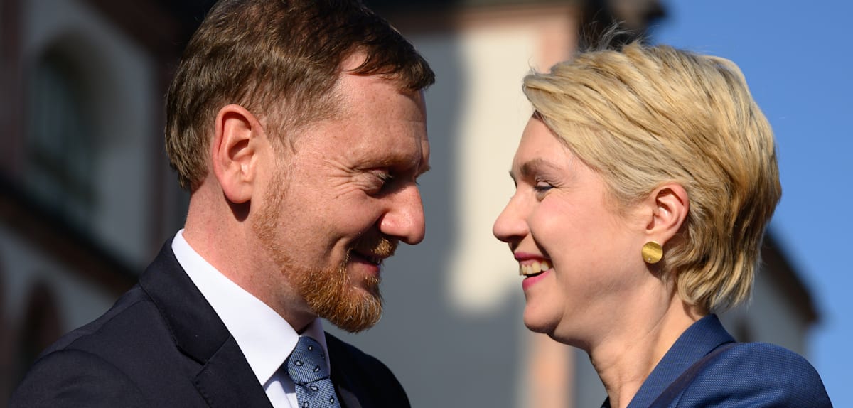 Kretschmers Empfehlung für Schwesig sorgt für Diskussionen