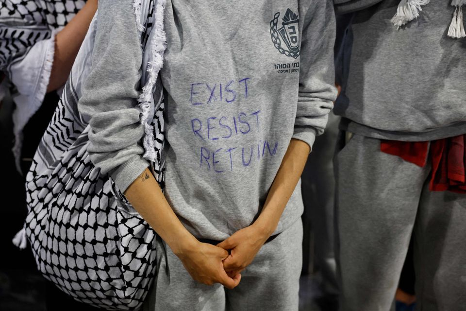 Rückkehr der Aktivisten der Hilfs-Flottille für den Gazastreifen