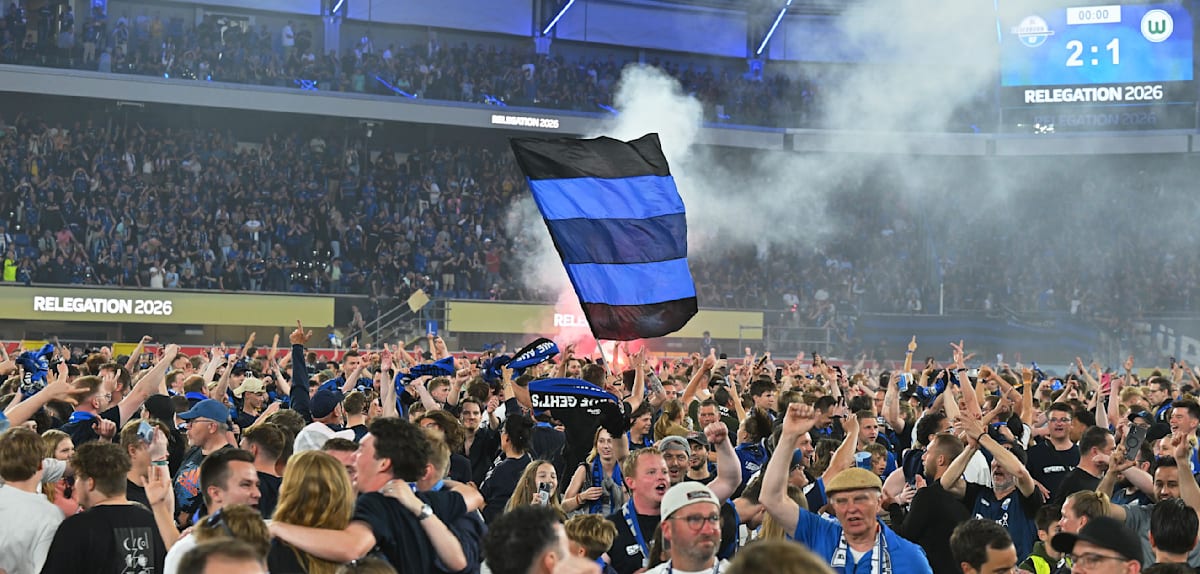 SC Paderborn feiert Bundesliga-Aufstieg