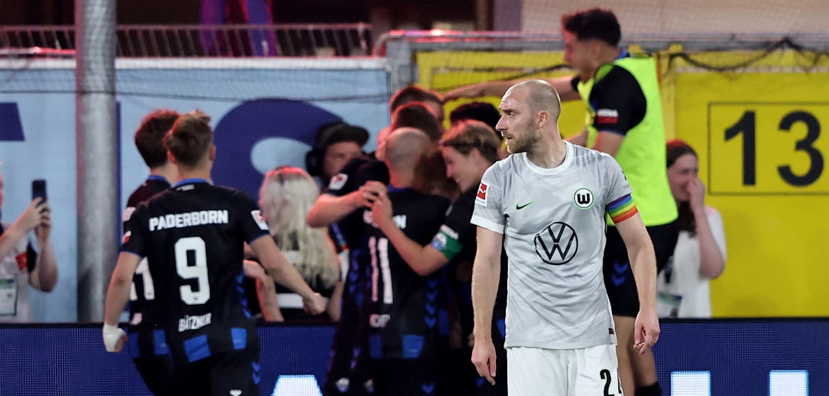 Jubel in Paderborn – VfL Wolfsburg steigt erstmals aus der Bundesliga ab