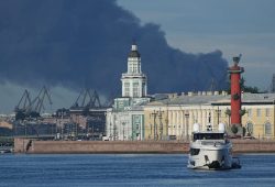 Drohnenangriff auf Ölterminal in St. Petersburg