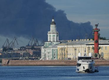 Drohnenangriff auf Ölterminal in St. Petersburg