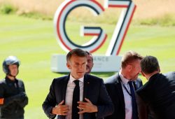 Macron reagiert gereizt auf Trumps Zolldrohung