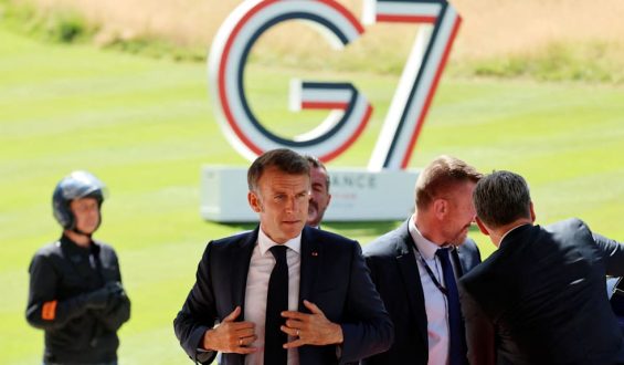 Macron reagiert gereizt auf Trumps Zolldrohung