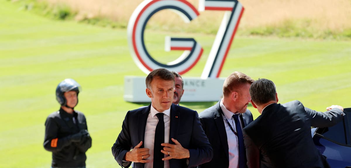 Macron reagiert gereizt auf Trumps Zolldrohung