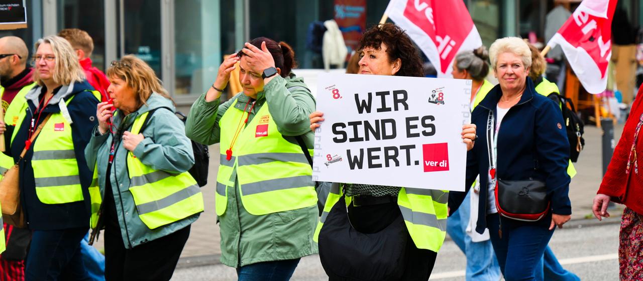 Stagnation in den Tarifverhandlungen im Handel
