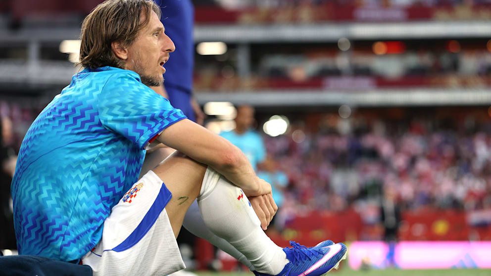 Kroatiens Modric für sein 200. Länderspiel geehrt