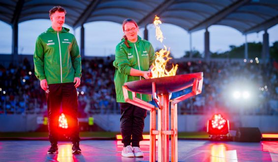 Besondere Feierlichkeiten bei den Special Olympics Eröffnung in Saarbrücken