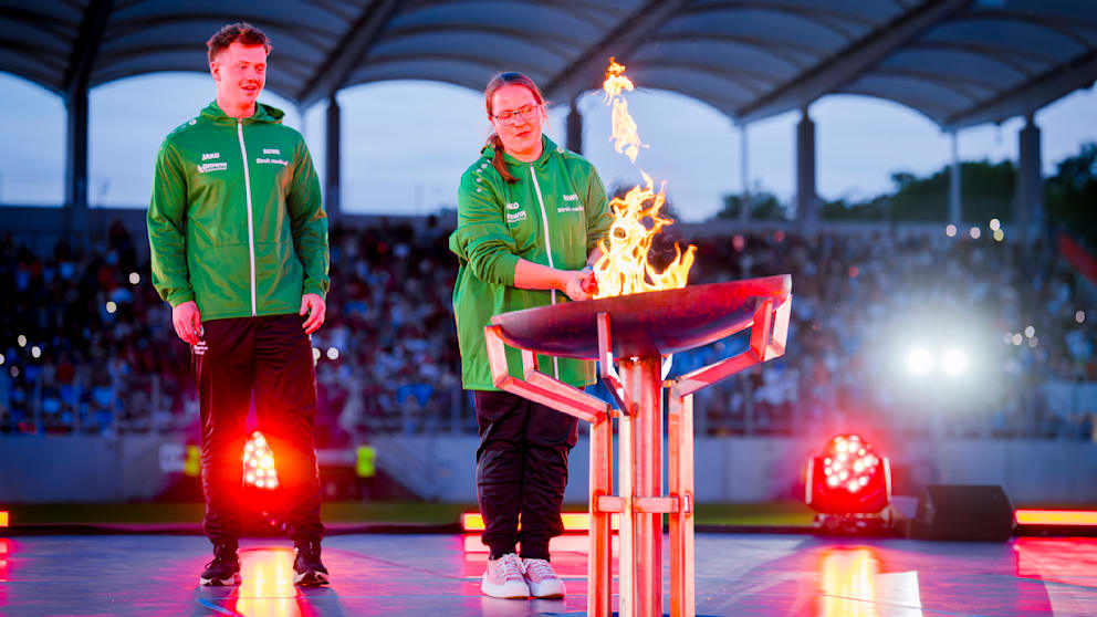 Besondere Feierlichkeiten bei den Special Olympics Eröffnung in Saarbrücken