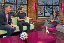 Ungewöhnlicher TV-Auftritt eines Fußball-Ehepaars