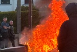 Unruhen in Belfast nach Messerangriff