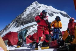 Rekordzahl von Bergsteigern auf dem Mount Everest