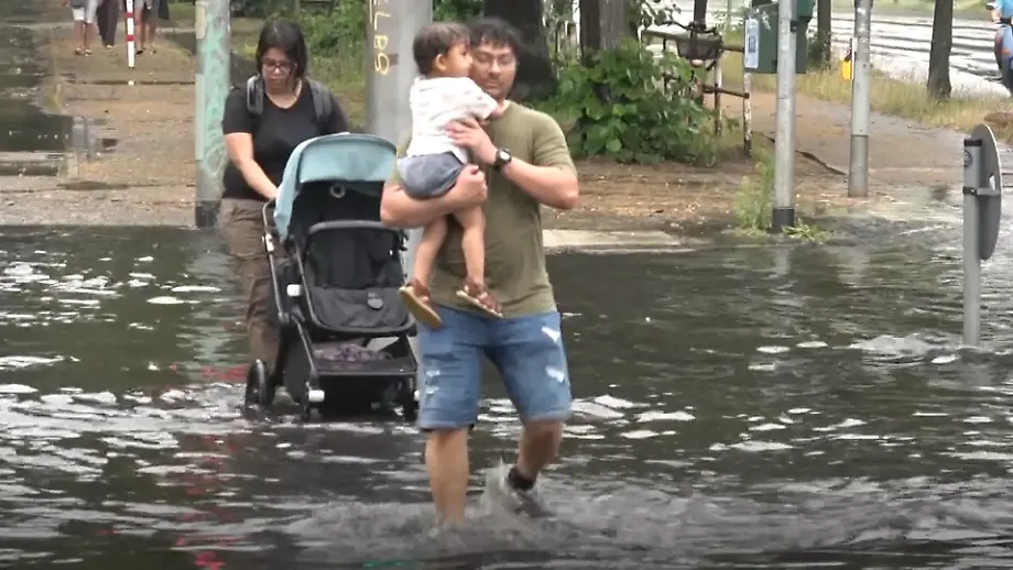 Unwetter trifft Berlin