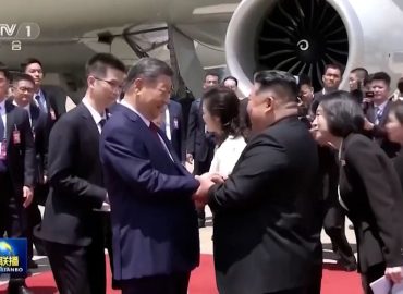 Chinas Präsident Xi Jinping auf Staatsbesuch in Nordkorea