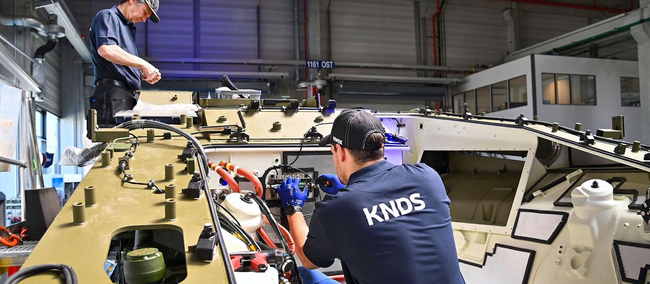 Deutscher Bund investiert in Rüstungskonzern KNDS