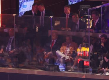 Donald Trump Besuch bei den NBA-Playoffs