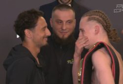 FSK 18: Aufregung beim Wiegen für das Fame Fighting International