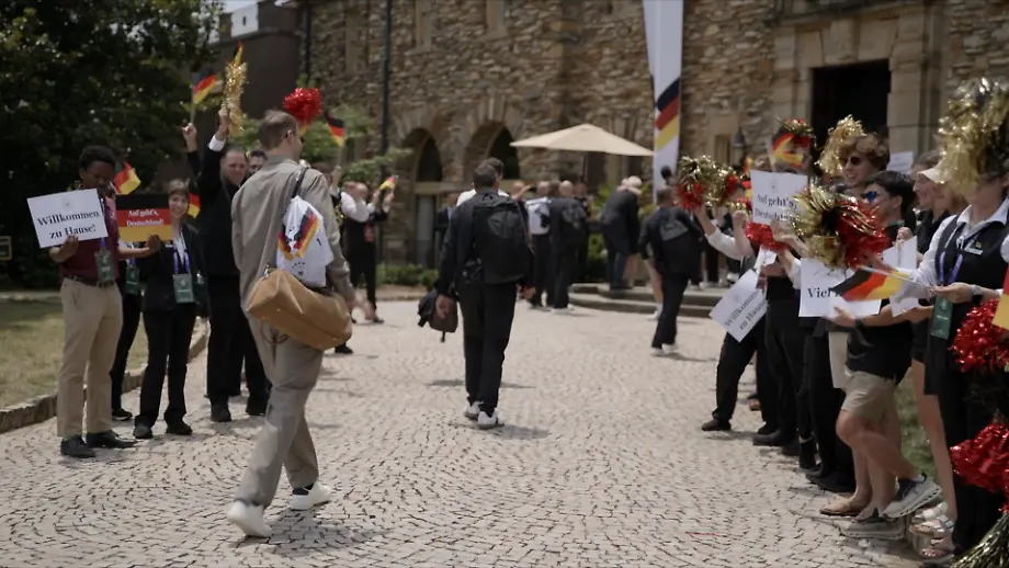 WM-Vorbereitungen des DFB-Teams in Winston-Salem