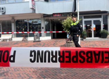 Schüsse in Westerland: Polizei sperrt Tatort ab