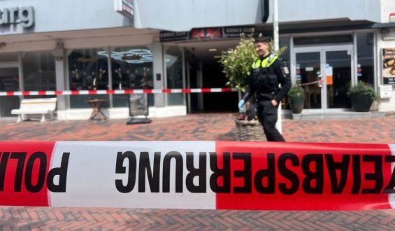 Schüsse in Westerland: Polizei sperrt Tatort ab